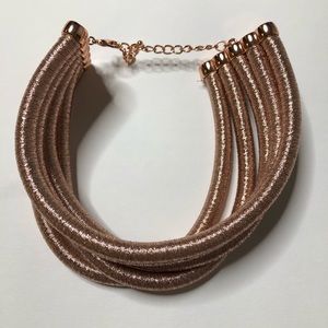 Rose Gold Choker Necklace